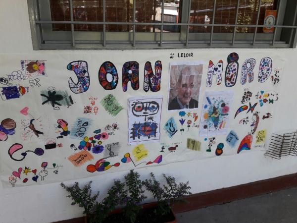 Los chicos homenajearon a Joan Miró #3113