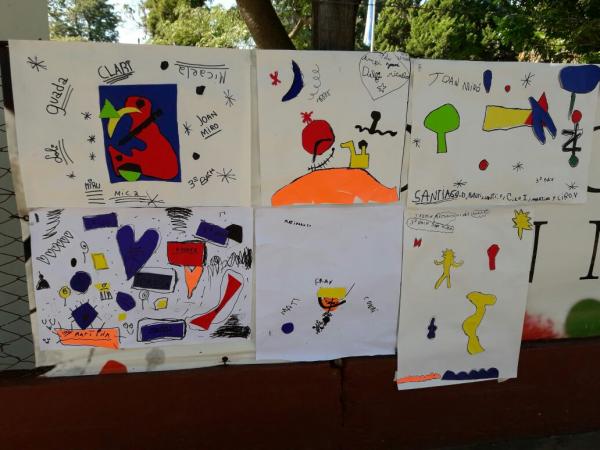 Los chicos homenajearon a Joan Miró #3114
