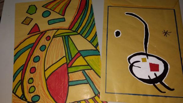 Los chicos homenajearon a Joan Miró #3116