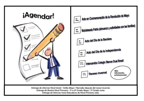 La agenda del primer cuatrimestre