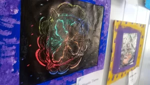 muestra de arte